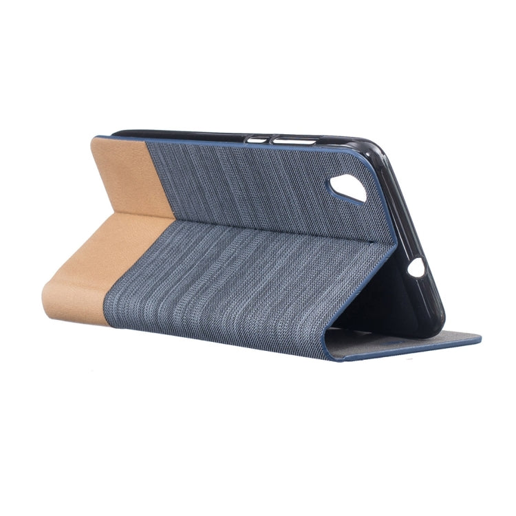 For Huawei  Honor 5A Canvas Pattern PU + TPU Horizontal Flip Leather Case with Holder & Card Slots