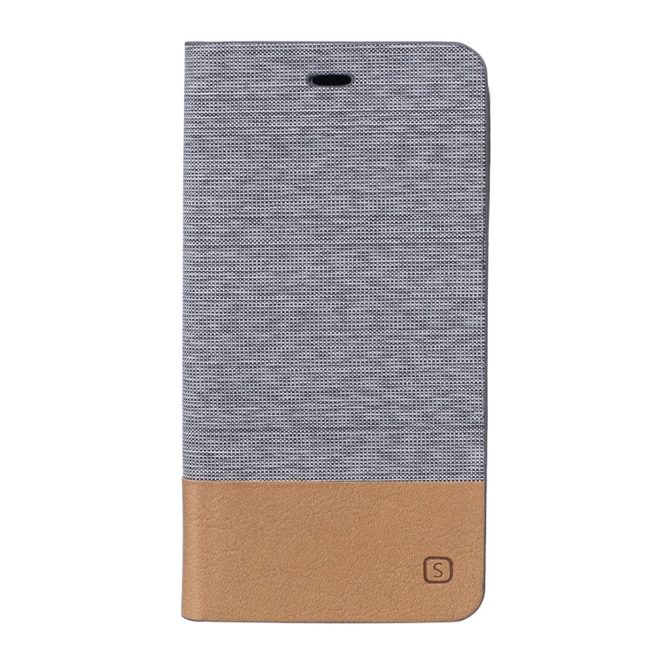 For Huawei  Honor 5A Canvas Pattern PU + TPU Horizontal Flip Leather Case with Holder & Card Slots