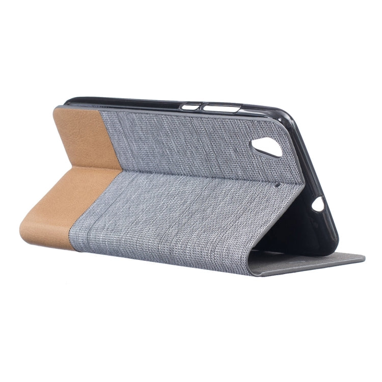 For Huawei  Honor 5A Canvas Pattern PU + TPU Horizontal Flip Leather Case with Holder & Card Slots