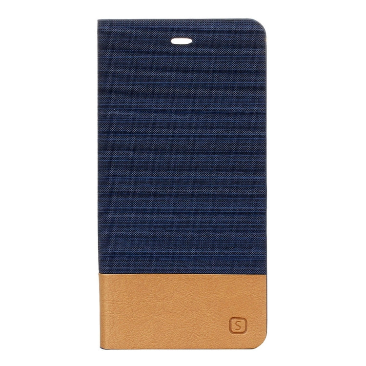 For Huawei  P9 Canvas Pattern PU + TPU Horizontal Flip Leather Case with Holder & Card Slots