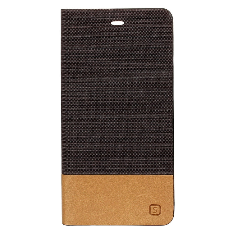 For Huawei  P9 Canvas Pattern PU + TPU Horizontal Flip Leather Case with Holder & Card Slots