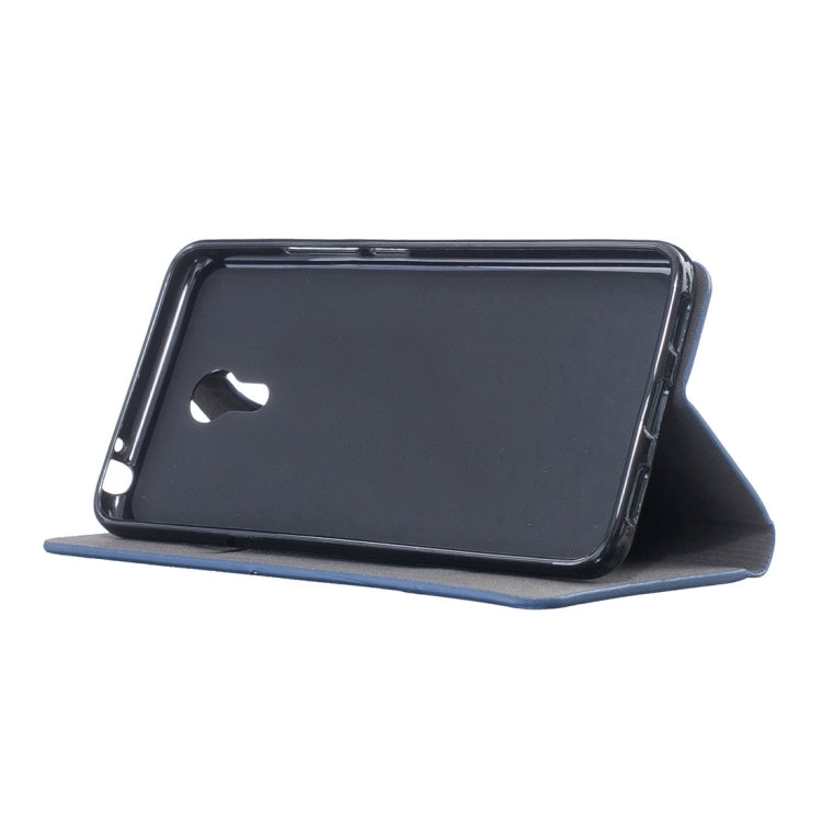 For Meizu  For Meizu  M3 Note / Meilan Note 3 Canvas Pattern PU + TPU Horizontal Flip Leather Case with Holder & Card Slots