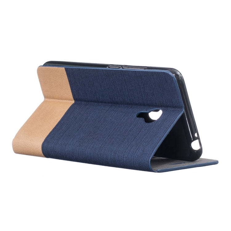 For Meizu  For Meizu  M3 Note / Meilan Note 3 Canvas Pattern PU + TPU Horizontal Flip Leather Case with Holder & Card Slots