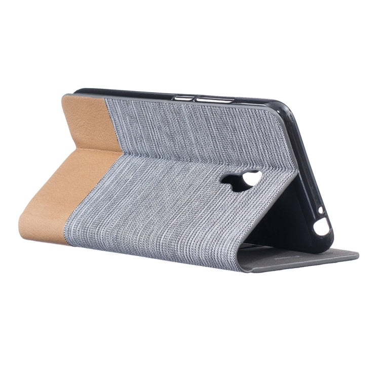 For Meizu  For Meizu  M3 Note / Meilan Note 3 Canvas Pattern PU + TPU Horizontal Flip Leather Case with Holder & Card Slots