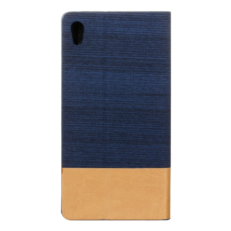For Sony Xperia C6 Canvas Pattern PU + TPU Horizontal Flip Leather Case with Holder & Card Slots