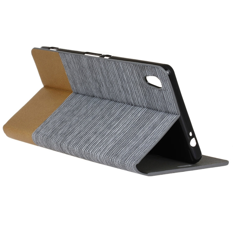 For Sony Xperia C6 Canvas Pattern PU + TPU Horizontal Flip Leather Case with Holder & Card Slots