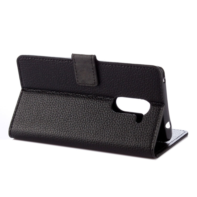 For Huawei  Honor 6X Litchi Texture Horizontal Flip Leather Case with Holder & Card Slots & Wallet