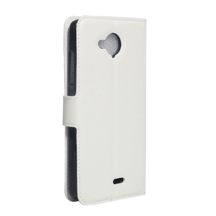 For ZTE Blade A315 Mini Litchi Texture Horizontal Flip PU Leather Case with Holder & Card Slots & Wallet