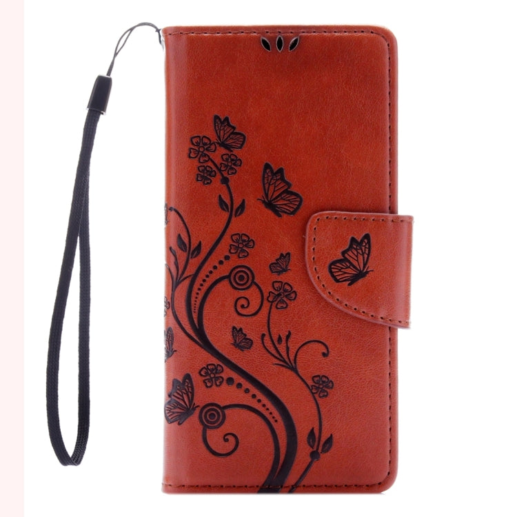 For Sony Xperia X Performance Butterflies Embossing Horizontal Flip Leather Case with Holder & Card Slots & Wallet & Lanyard
