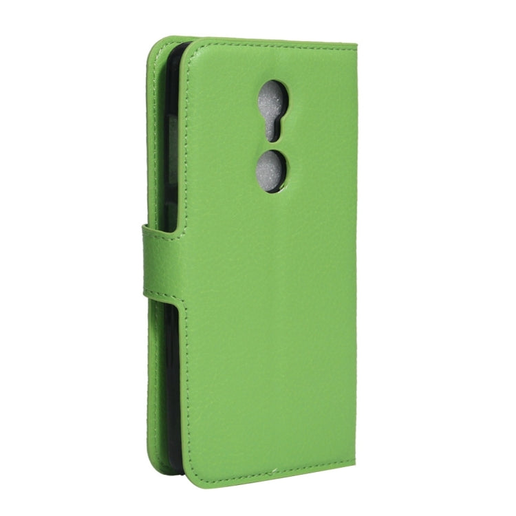For ZTE AXON 7 Mini Litchi Texture Horizontal Flip PU Leather Case with Holder & Card Slots & Wallet