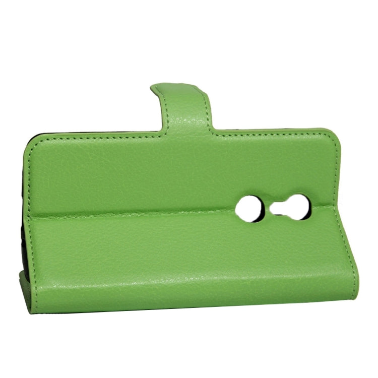 For ZTE AXON 7 Mini Litchi Texture Horizontal Flip PU Leather Case with Holder & Card Slots & Wallet