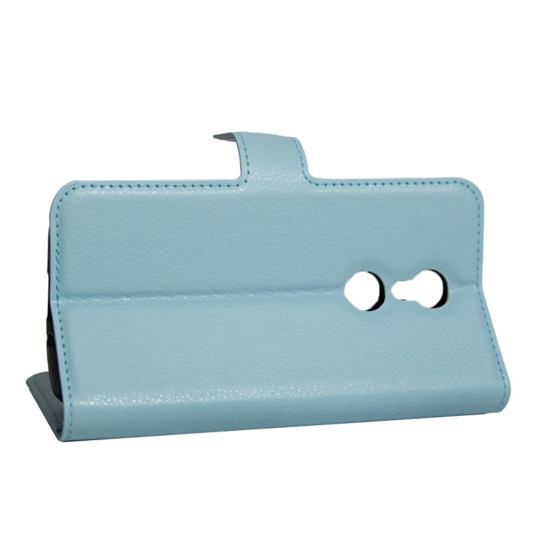 For ZTE AXON 7 Mini Litchi Texture Horizontal Flip PU Leather Case with Holder & Card Slots & Wallet