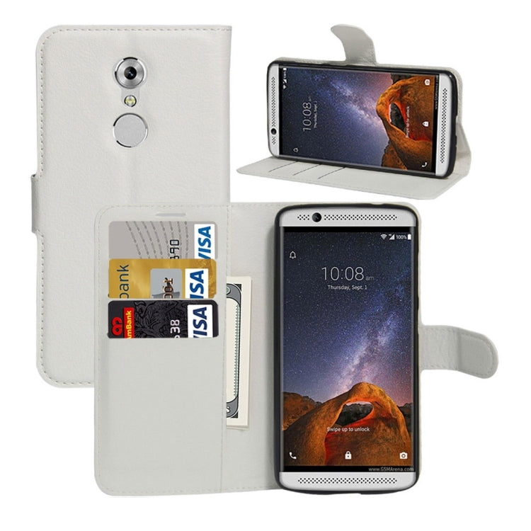 For ZTE AXON 7 Mini Litchi Texture Horizontal Flip PU Leather Case with Holder & Card Slots & Wallet