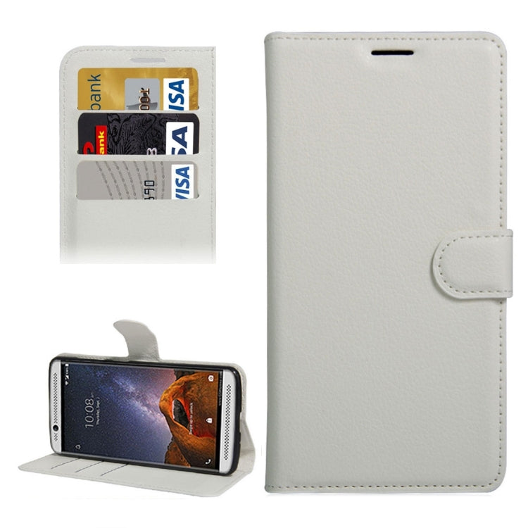 For ZTE AXON 7 Mini Litchi Texture Horizontal Flip PU Leather Case with Holder & Card Slots & Wallet