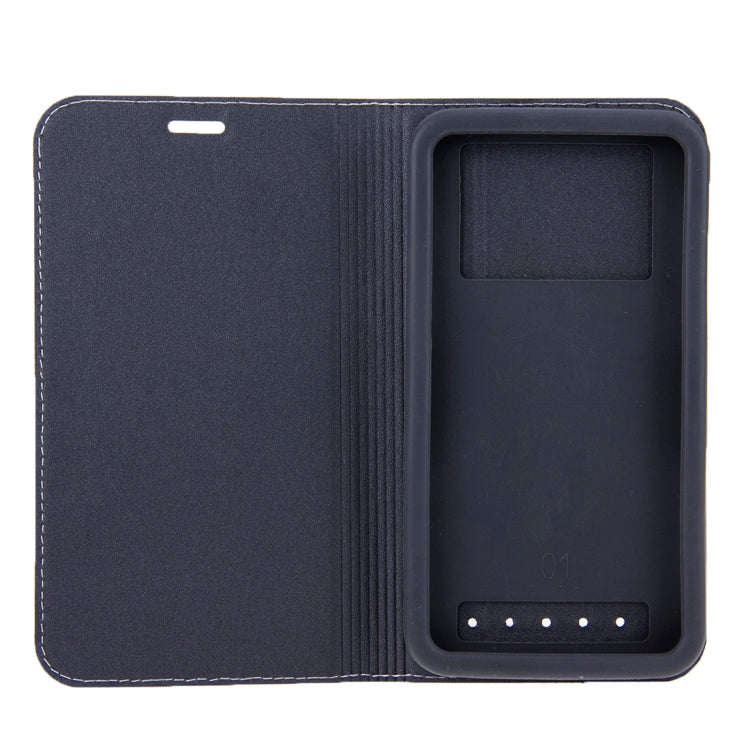 HOMTOM for HT3, 5.0 inch Smartphone Matte Surface Horizontal Flip Leather Case with Holder & Screen Protector Film