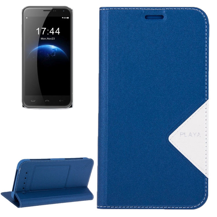 HOMTOM for HT3, 5.0 inch Smartphone Matte Surface Horizontal Flip Leather Case with Holder & Screen Protector Film