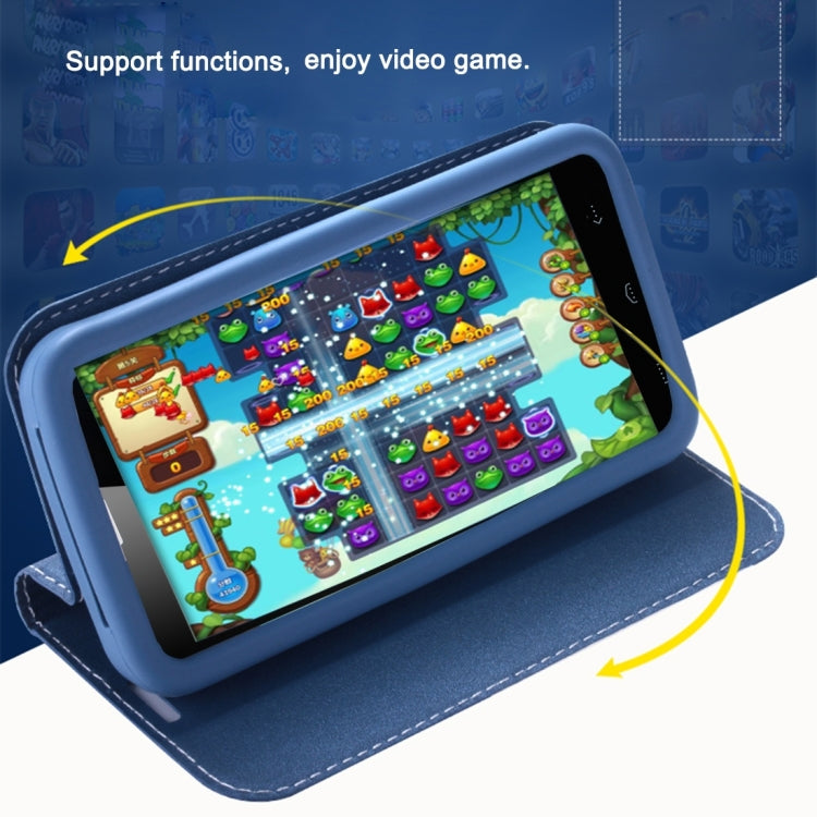 HOMTOM for HT3, 5.0 inch Smartphone Matte Surface Horizontal Flip Leather Case with Holder & Screen Protector Film