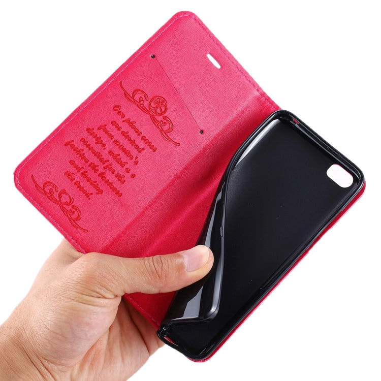 For Xiaomi  Mi 5 Lambskin Texture Horizontal Flip Magnetic Leather Case with Holder and Card Slot