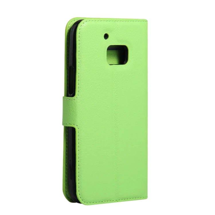 For HTC 10 Litchi Texture Horizontal Flip Leather Case with Holder & Card Slots & Wallet