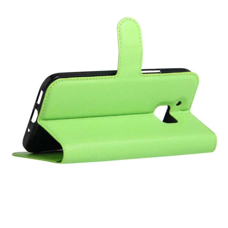 For HTC 10 Litchi Texture Horizontal Flip Leather Case with Holder & Card Slots & Wallet