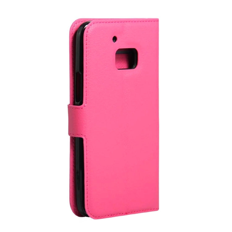 For HTC 10 Litchi Texture Horizontal Flip Leather Case with Holder & Card Slots & Wallet