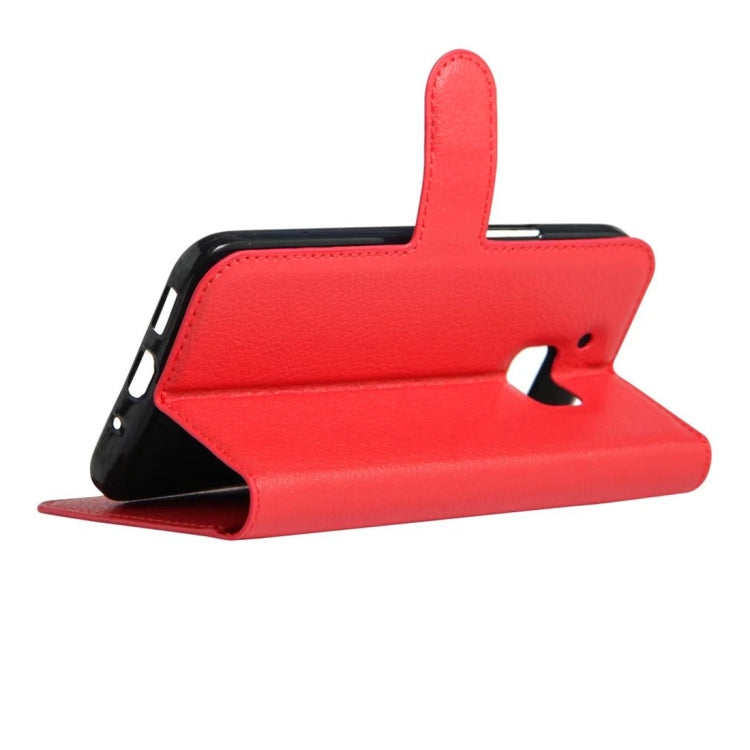 For HTC 10 Litchi Texture Horizontal Flip Leather Case with Holder & Card Slots & Wallet