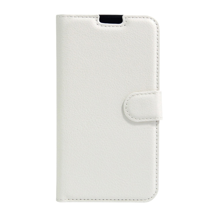 For LG K8 Litchi Texture Horizontal Flip Leather Case with Holder & Card Slots & Wallet