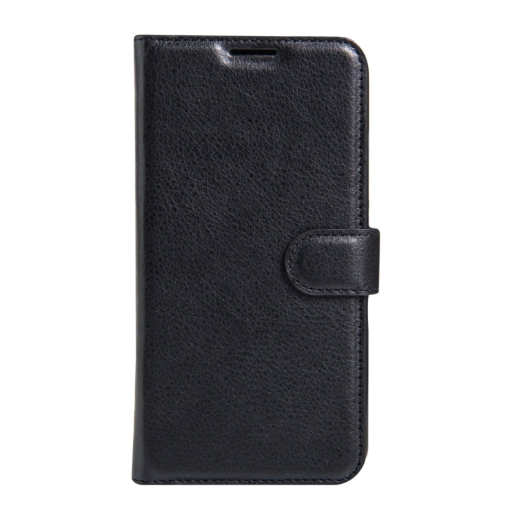 For LG X Cam Litchi Texture Horizontal Flip Leather Case with Holder & Card Slots & Wallet