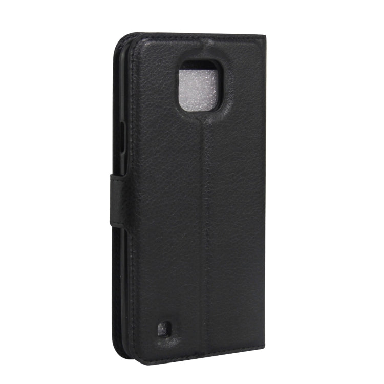 For LG X Cam Litchi Texture Horizontal Flip Leather Case with Holder & Card Slots & Wallet