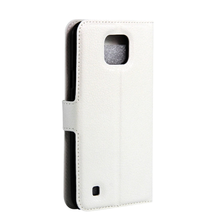 For LG X Cam Litchi Texture Horizontal Flip Leather Case with Holder & Card Slots & Wallet