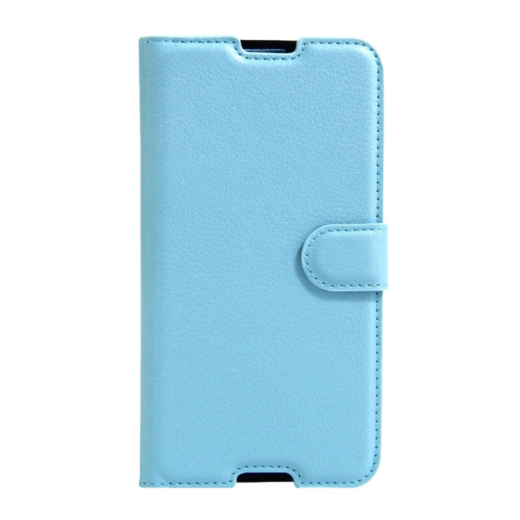 Alcatel TCL idol 4S Litchi Texture Horizontal Flip Genuine Leather Case with Holder & Card Slots & Wallet