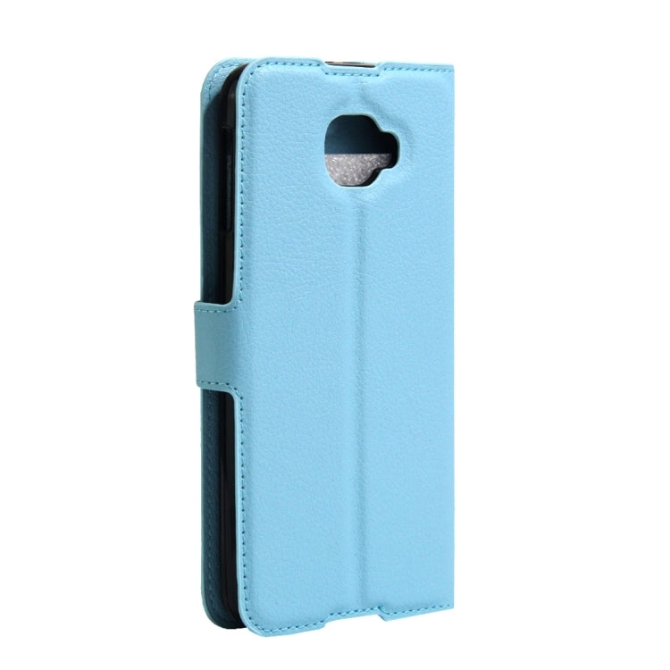 Alcatel TCL idol 4S Litchi Texture Horizontal Flip Genuine Leather Case with Holder & Card Slots & Wallet