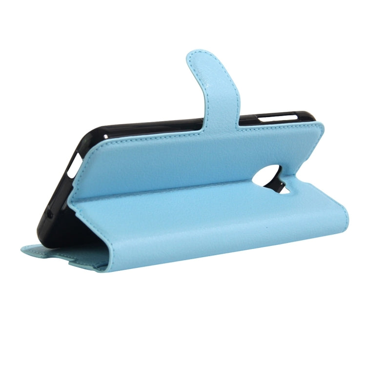 Alcatel TCL idol 4S Litchi Texture Horizontal Flip Genuine Leather Case with Holder & Card Slots & Wallet