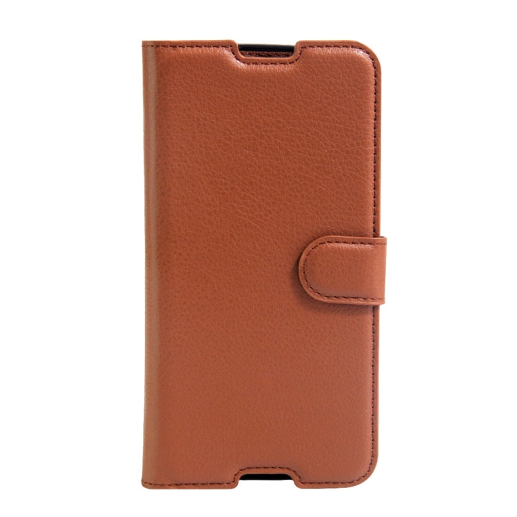 Alcatel TCL idol 4S Litchi Texture Horizontal Flip Genuine Leather Case with Holder & Card Slots & Wallet