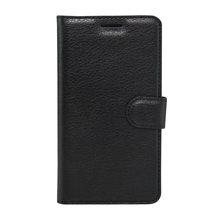 For Lenovo  VIBE K5 Litchi Texture Horizontal Flip Genuine Leather Case with Holder & Card Slots & Wallet