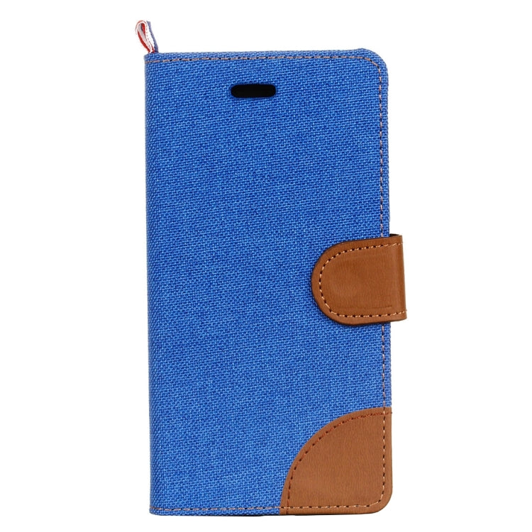 For Huawei  P9 Lite Denim Texture Horizontal Flip Leather Case with Holder & Card Slots