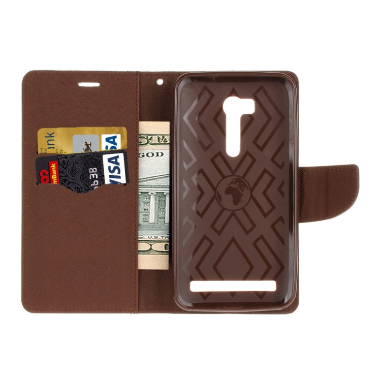For ASUS Zenfone Go TV / ZB551KL Cross Texture Horizontal Flip Leather Case with Holder & Card Slots & Wallet
