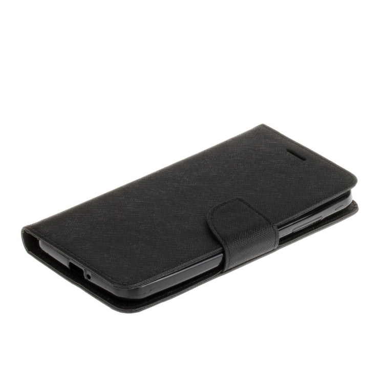 For Asus ZenFone Max / ZC550KL 5.5 Inch Cross Texture Horizontal Flip Leather Case with Holder & Card Slots & Wallet