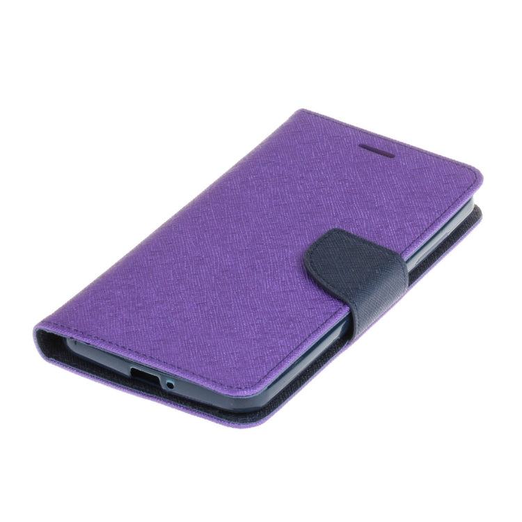 For Asus ZenFone Max / ZC550KL 5.5 Inch Cross Texture Horizontal Flip Leather Case with Holder & Card Slots & Wallet