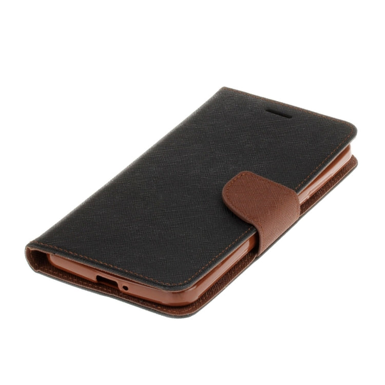 For Asus ZenFone Max / ZC550KL 5.5 Inch Cross Texture Horizontal Flip Leather Case with Holder & Card Slots & Wallet