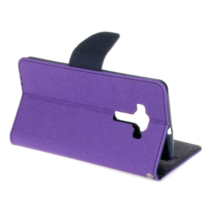 For ASUS ZE552KL Cross Texture Horizontal Flip Leather Case with Holder & Card Slots & Wallet