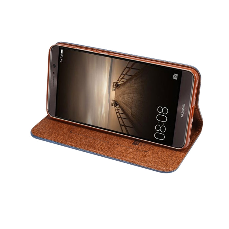 For Huawei Mate 9 Crazy Horse Texture Auto Closed Horizontal Flip Leather Case with Holder & Card Slots