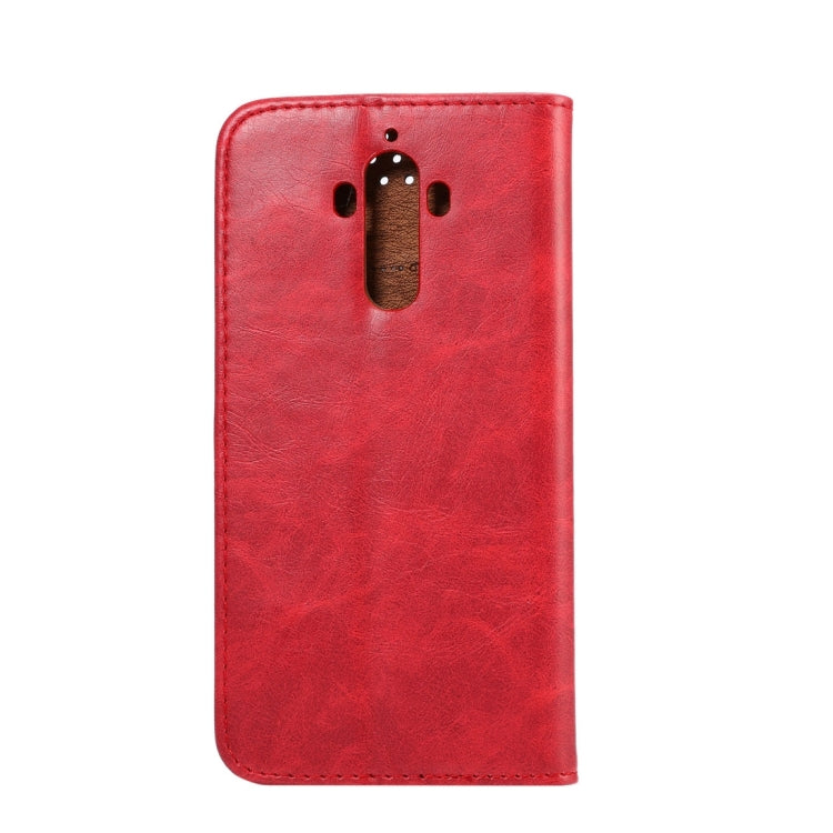 For Huawei Mate 9 Crazy Horse Texture Auto Closed Horizontal Flip Leather Case with Holder & Card Slots