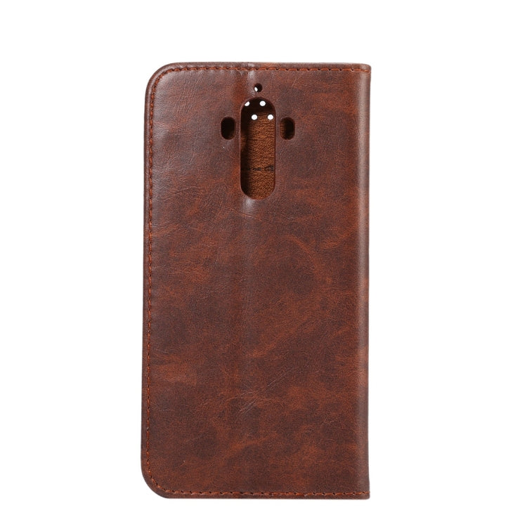 For Huawei Mate 9 Crazy Horse Texture Auto Closed Horizontal Flip Leather Case with Holder & Card Slots