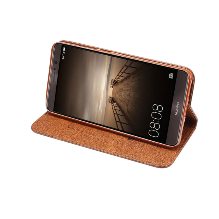 For Huawei Mate 9 Crazy Horse Texture Auto Closed Horizontal Flip Leather Case with Holder & Card Slots