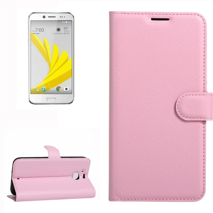 For HTC Bolt Litchi Texture Horizontal Flip Leather Case with Holder & Card Slots & Wallet