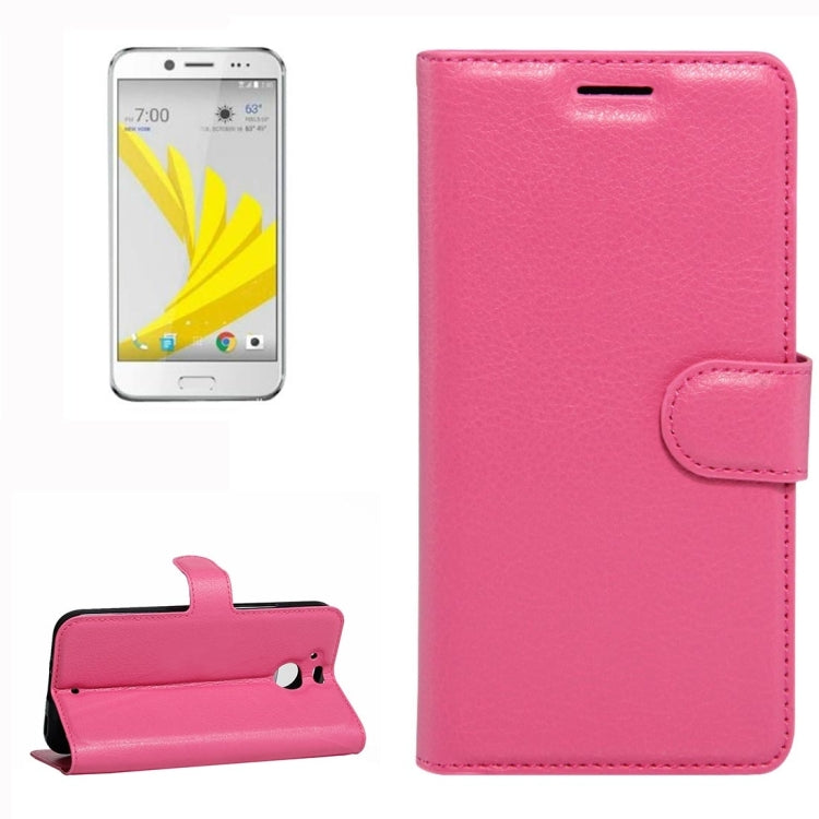 For HTC Bolt Litchi Texture Horizontal Flip Leather Case with Holder & Card Slots & Wallet