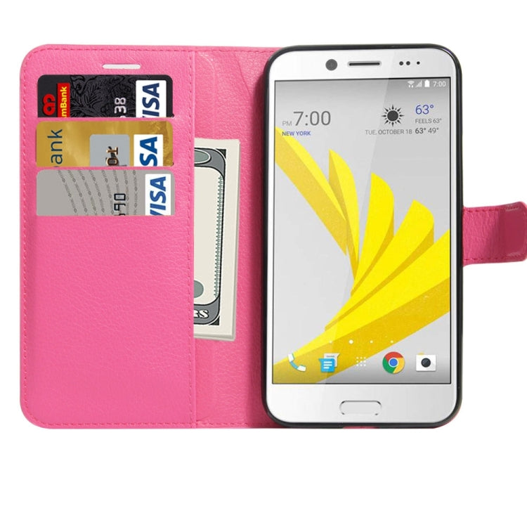 For HTC Bolt Litchi Texture Horizontal Flip Leather Case with Holder & Card Slots & Wallet