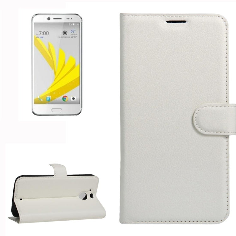 For HTC Bolt Litchi Texture Horizontal Flip Leather Case with Holder & Card Slots & Wallet