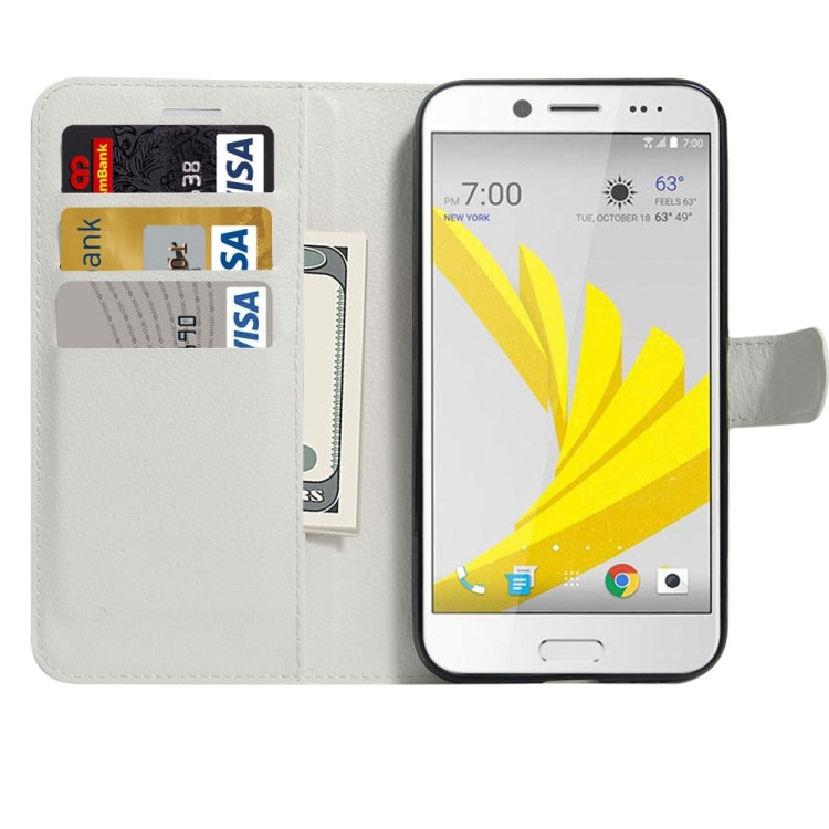 For HTC Bolt Litchi Texture Horizontal Flip Leather Case with Holder & Card Slots & Wallet